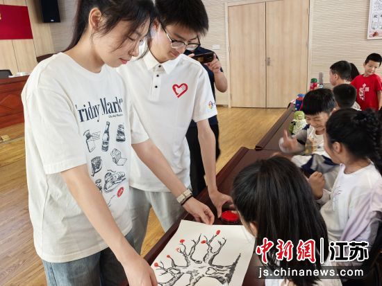 活动现场。盐渎街道供图